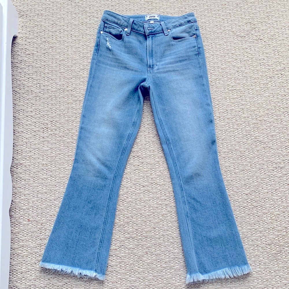 Paige Jeans Cropped Flare